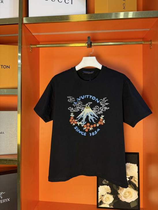 Picture of Louis Vuitton T Shirts Short _SKULVXS-Llzytx01176954